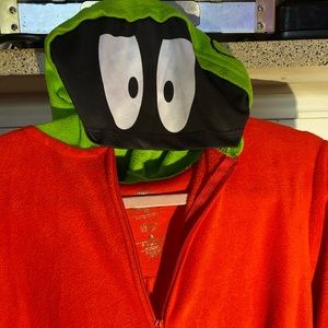 Marvin the Martian Adult Jumpsuit One Piece Medium